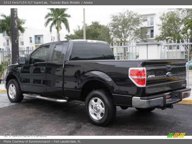 Tuxedo Black Metallic / Adobe 2013 Ford F150 XLT SuperCab