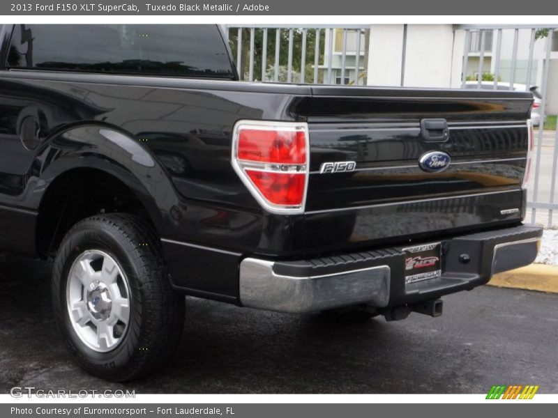 Tuxedo Black Metallic / Adobe 2013 Ford F150 XLT SuperCab