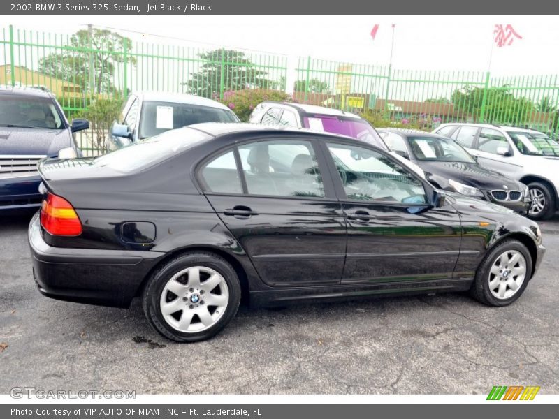 Jet Black / Black 2002 BMW 3 Series 325i Sedan
