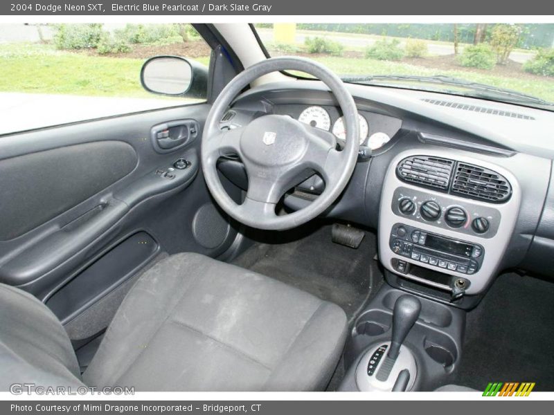 Electric Blue Pearlcoat / Dark Slate Gray 2004 Dodge Neon SXT