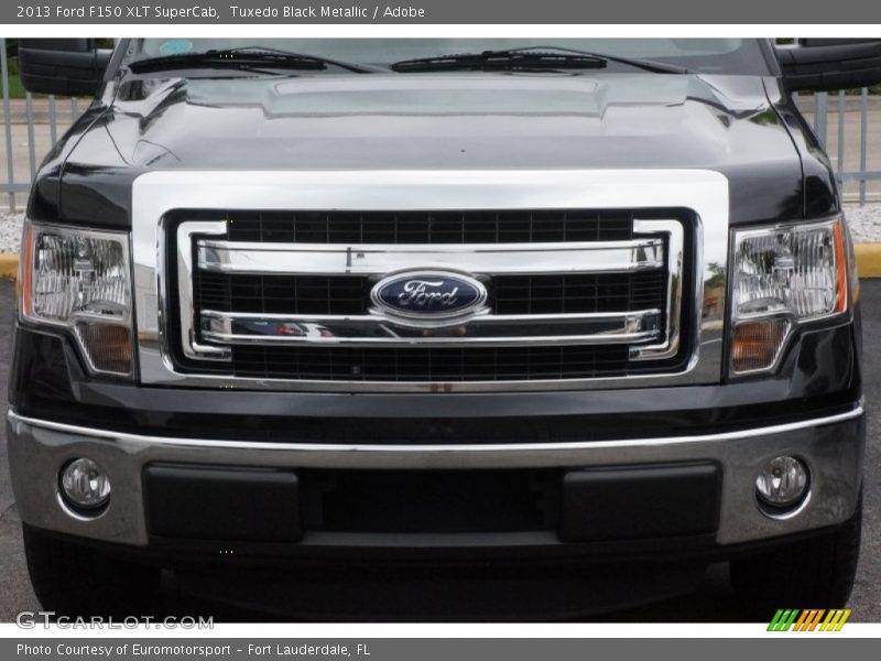 Tuxedo Black Metallic / Adobe 2013 Ford F150 XLT SuperCab