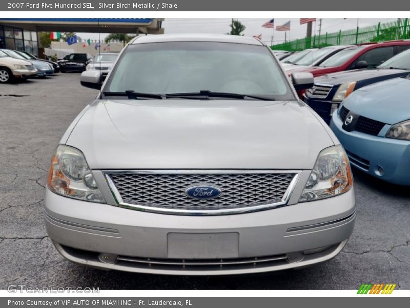 Silver Birch Metallic / Shale 2007 Ford Five Hundred SEL
