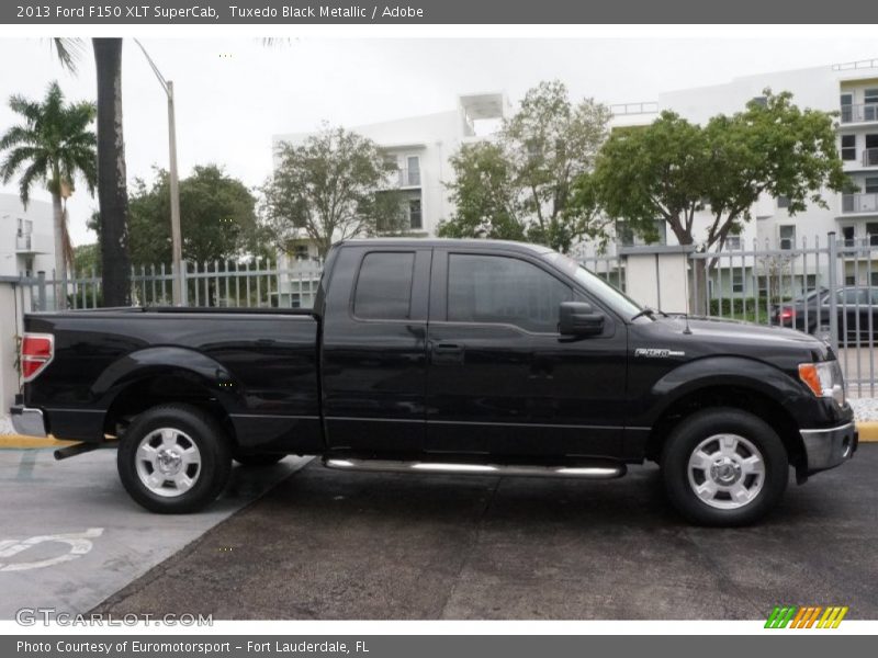 Tuxedo Black Metallic / Adobe 2013 Ford F150 XLT SuperCab