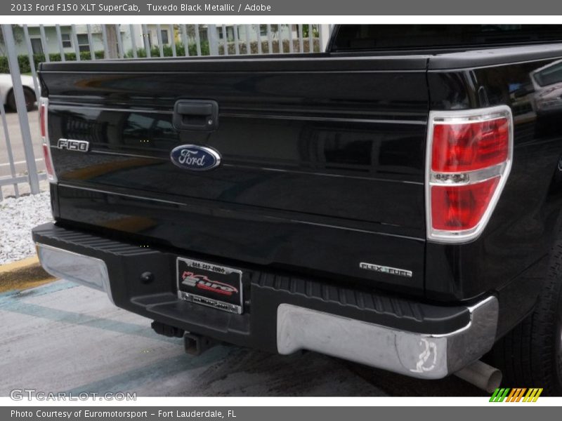 Tuxedo Black Metallic / Adobe 2013 Ford F150 XLT SuperCab