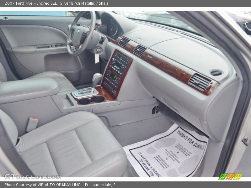 Silver Birch Metallic / Shale 2007 Ford Five Hundred SEL
