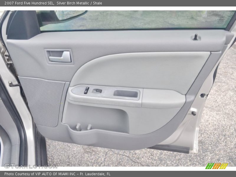 Silver Birch Metallic / Shale 2007 Ford Five Hundred SEL