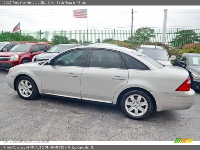 Silver Birch Metallic / Shale 2007 Ford Five Hundred SEL