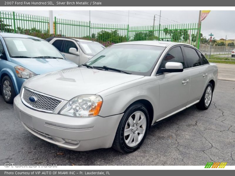 Silver Birch Metallic / Shale 2007 Ford Five Hundred SEL