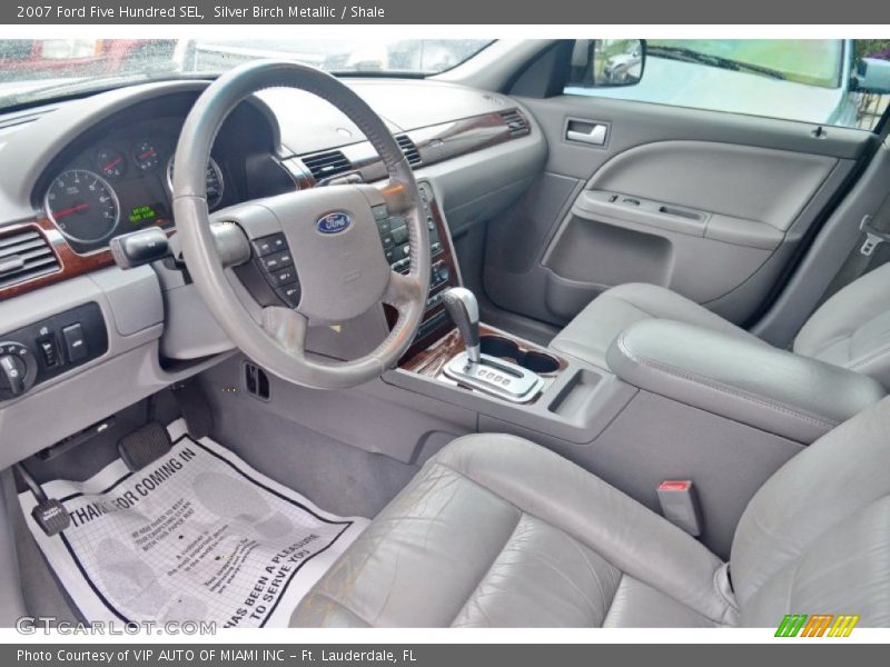 Silver Birch Metallic / Shale 2007 Ford Five Hundred SEL