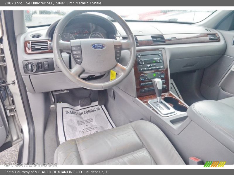 Silver Birch Metallic / Shale 2007 Ford Five Hundred SEL