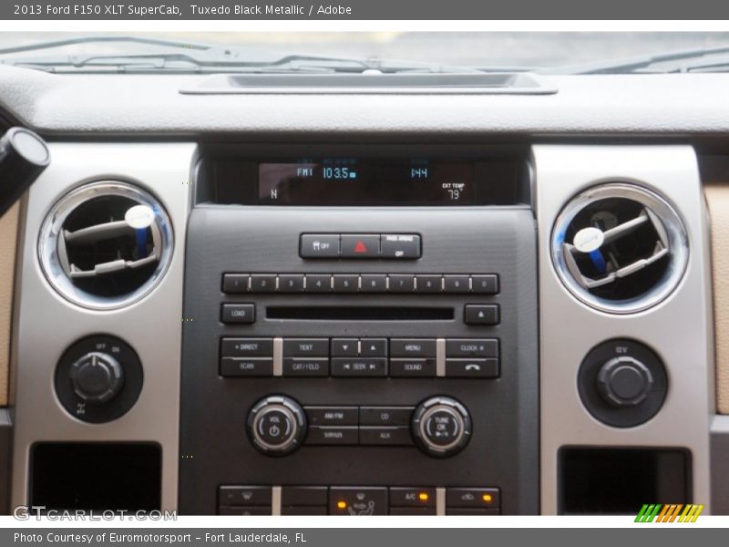 Tuxedo Black Metallic / Adobe 2013 Ford F150 XLT SuperCab