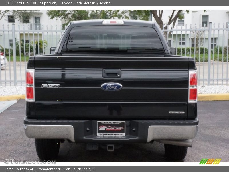 Tuxedo Black Metallic / Adobe 2013 Ford F150 XLT SuperCab