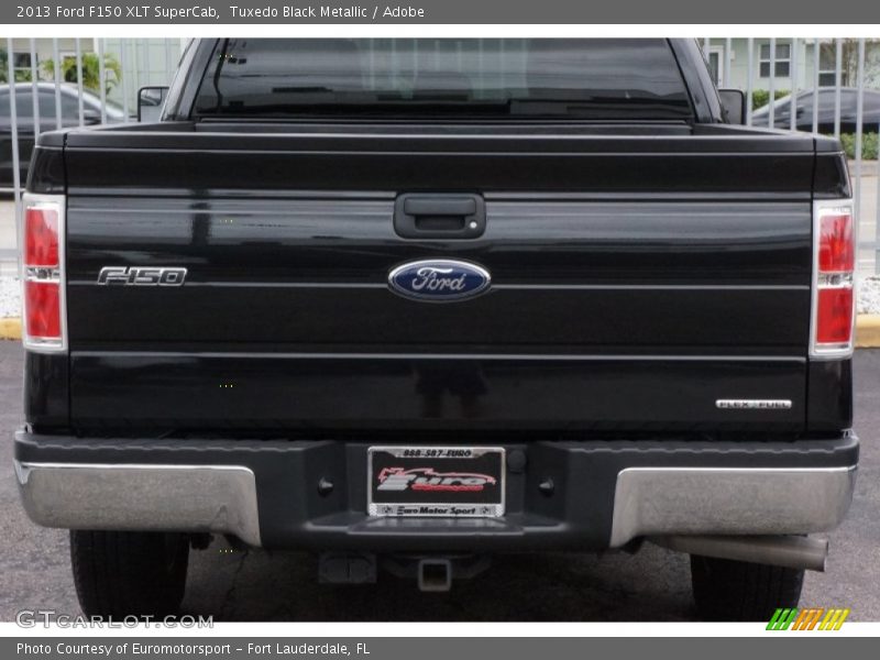 Tuxedo Black Metallic / Adobe 2013 Ford F150 XLT SuperCab