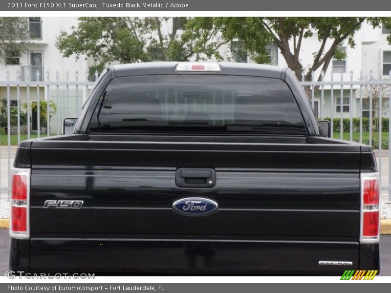 Tuxedo Black Metallic / Adobe 2013 Ford F150 XLT SuperCab