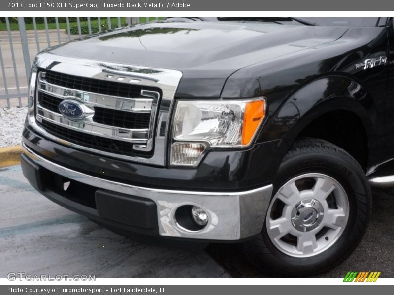 Tuxedo Black Metallic / Adobe 2013 Ford F150 XLT SuperCab