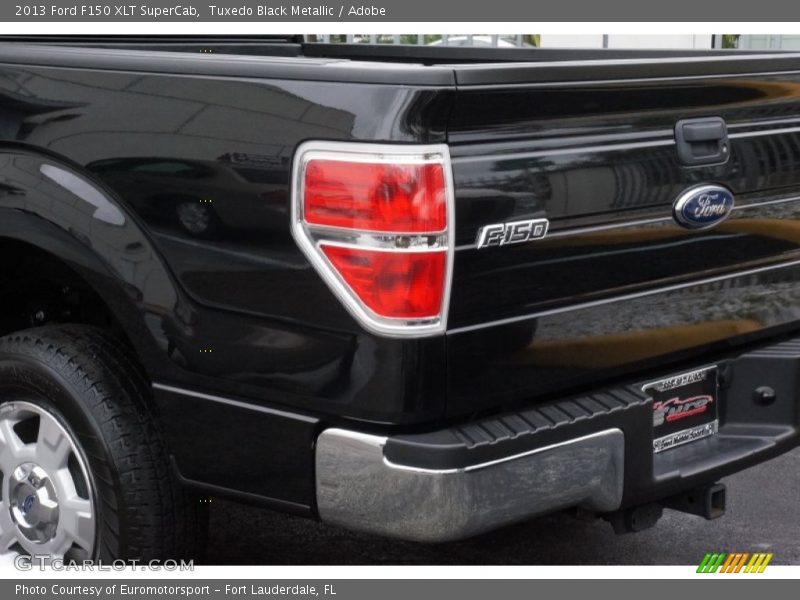 Tuxedo Black Metallic / Adobe 2013 Ford F150 XLT SuperCab