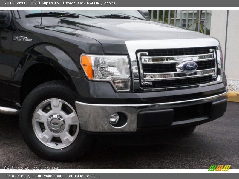 Tuxedo Black Metallic / Adobe 2013 Ford F150 XLT SuperCab