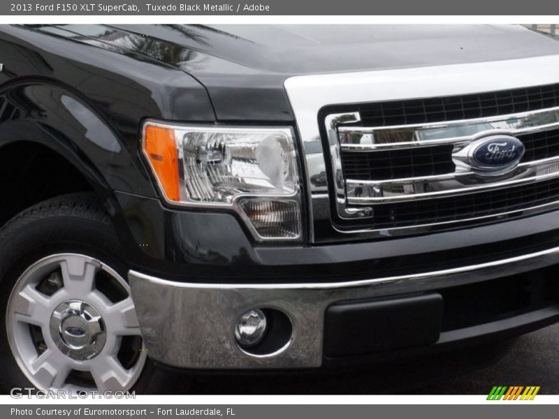 Tuxedo Black Metallic / Adobe 2013 Ford F150 XLT SuperCab