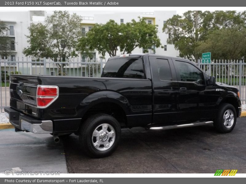 Tuxedo Black Metallic / Adobe 2013 Ford F150 XLT SuperCab