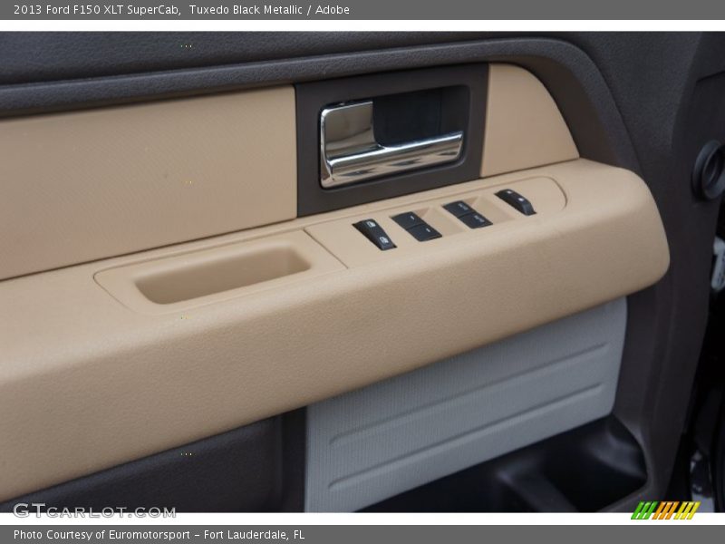 Tuxedo Black Metallic / Adobe 2013 Ford F150 XLT SuperCab