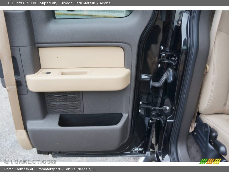 Tuxedo Black Metallic / Adobe 2013 Ford F150 XLT SuperCab