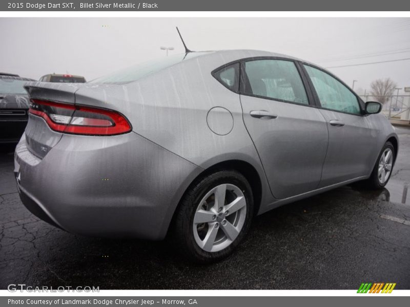 Billet Silver Metallic / Black 2015 Dodge Dart SXT