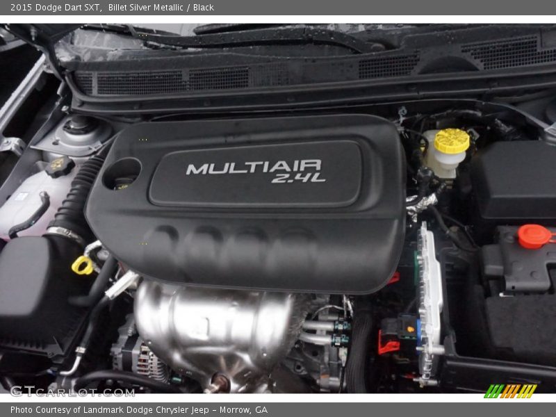 Billet Silver Metallic / Black 2015 Dodge Dart SXT