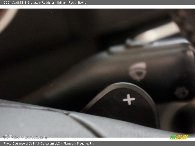 Brilliant Red / Ebony 2004 Audi TT 3.2 quattro Roadster