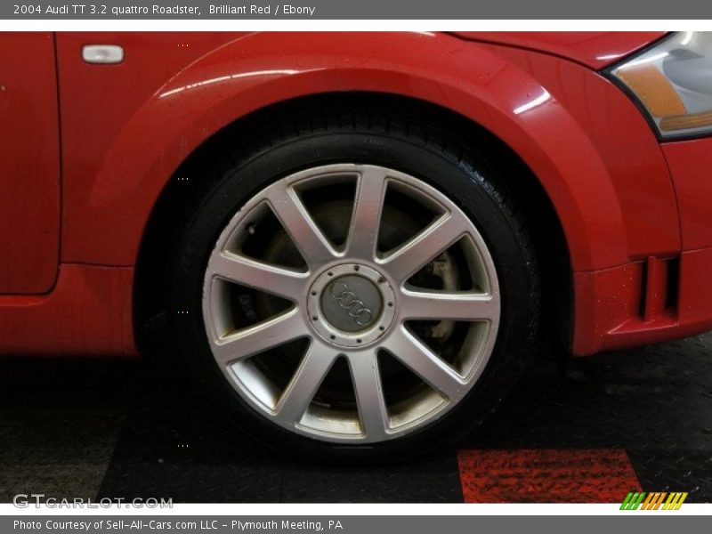 Brilliant Red / Ebony 2004 Audi TT 3.2 quattro Roadster