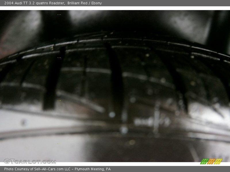 Brilliant Red / Ebony 2004 Audi TT 3.2 quattro Roadster