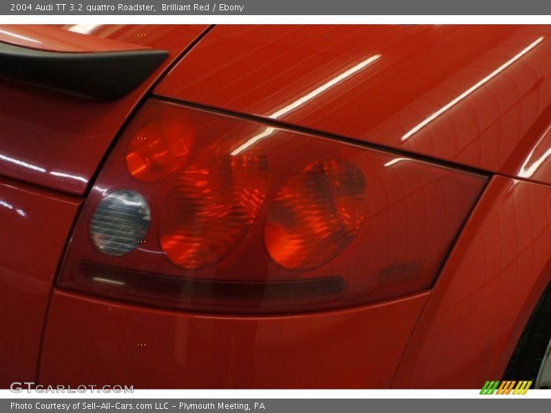 Brilliant Red / Ebony 2004 Audi TT 3.2 quattro Roadster