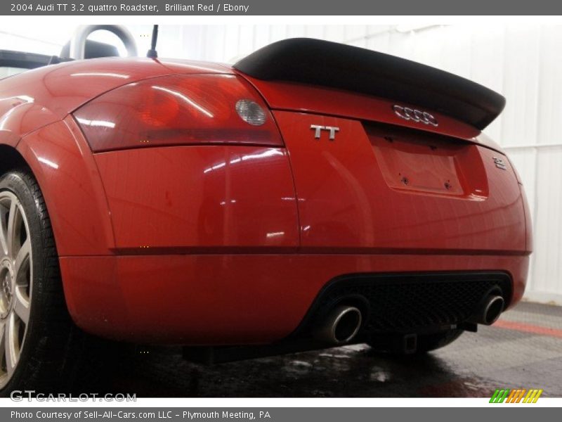 Brilliant Red / Ebony 2004 Audi TT 3.2 quattro Roadster