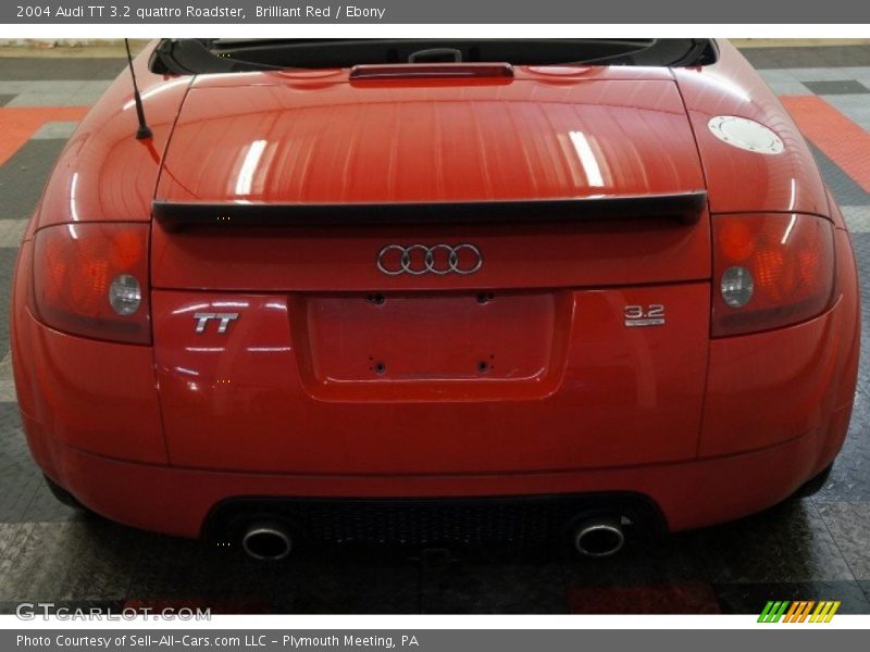 Brilliant Red / Ebony 2004 Audi TT 3.2 quattro Roadster