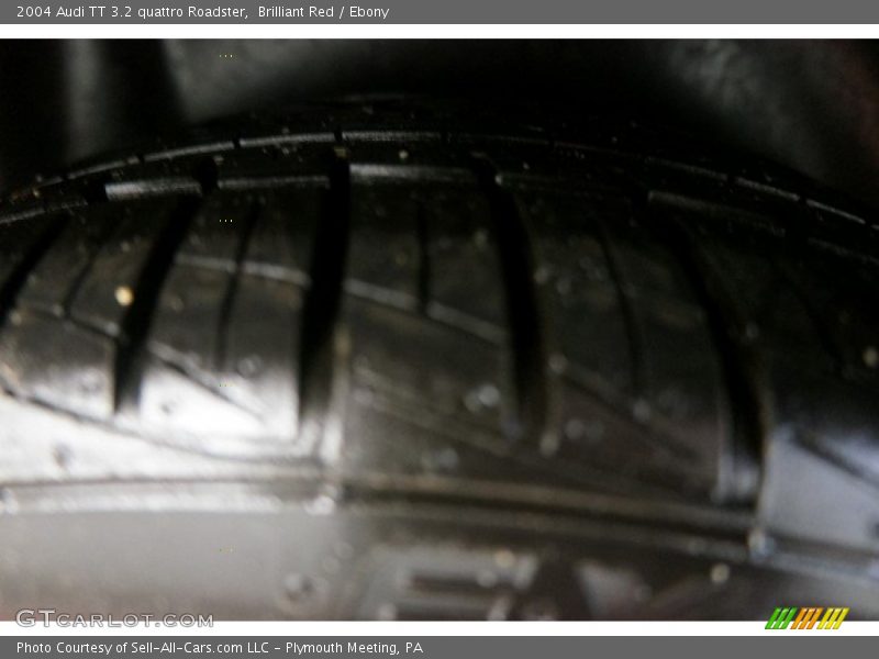 Brilliant Red / Ebony 2004 Audi TT 3.2 quattro Roadster