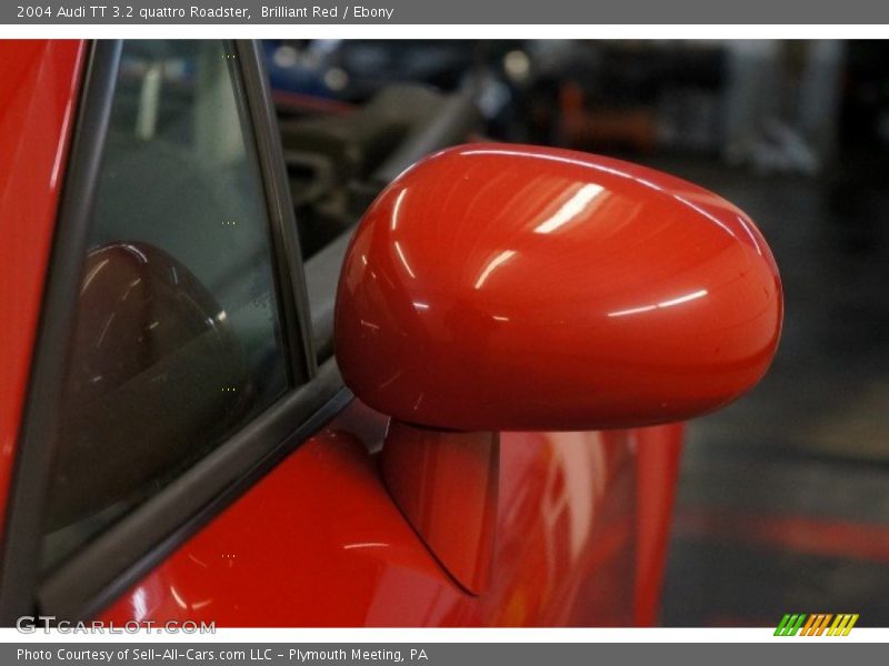 Brilliant Red / Ebony 2004 Audi TT 3.2 quattro Roadster