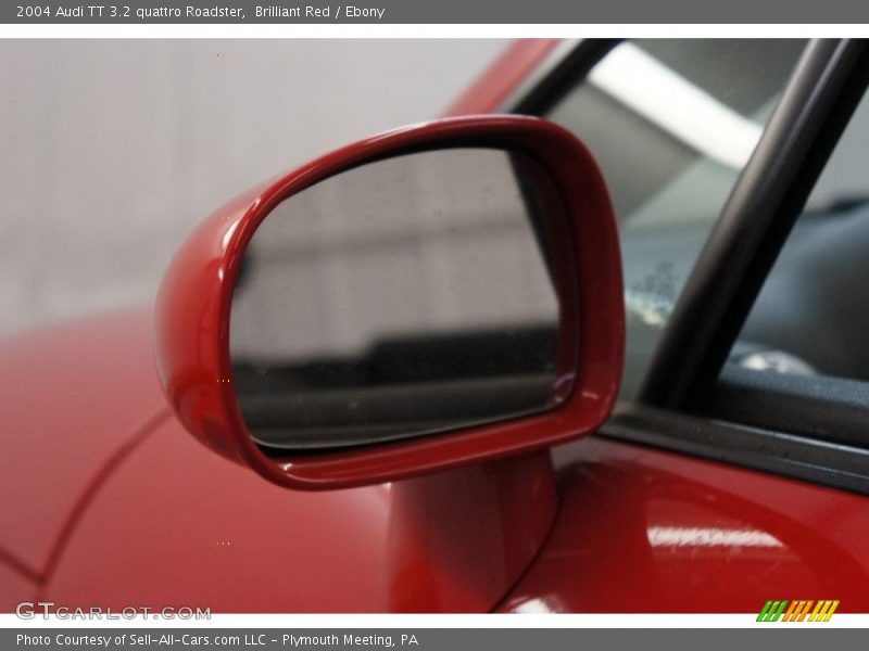 Brilliant Red / Ebony 2004 Audi TT 3.2 quattro Roadster