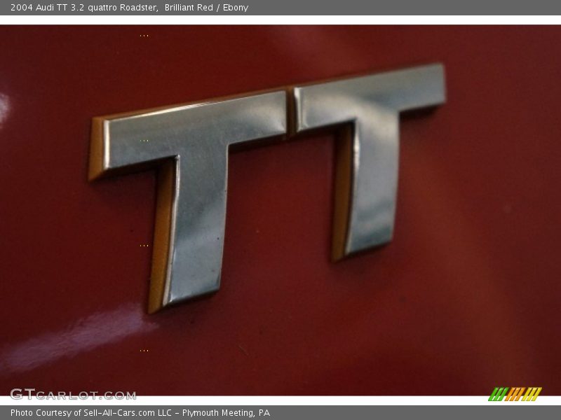 Brilliant Red / Ebony 2004 Audi TT 3.2 quattro Roadster