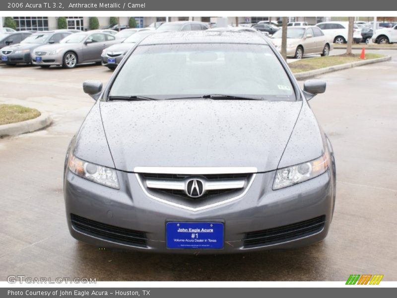 Anthracite Metallic / Camel 2006 Acura TL 3.2