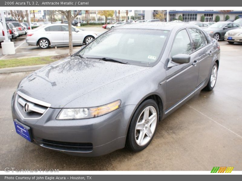 Anthracite Metallic / Camel 2006 Acura TL 3.2