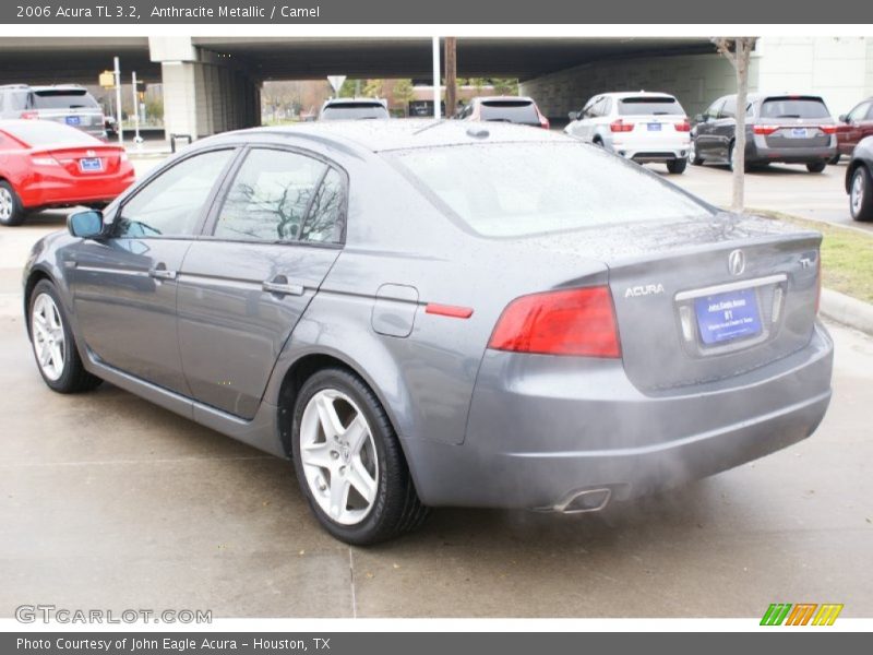 Anthracite Metallic / Camel 2006 Acura TL 3.2