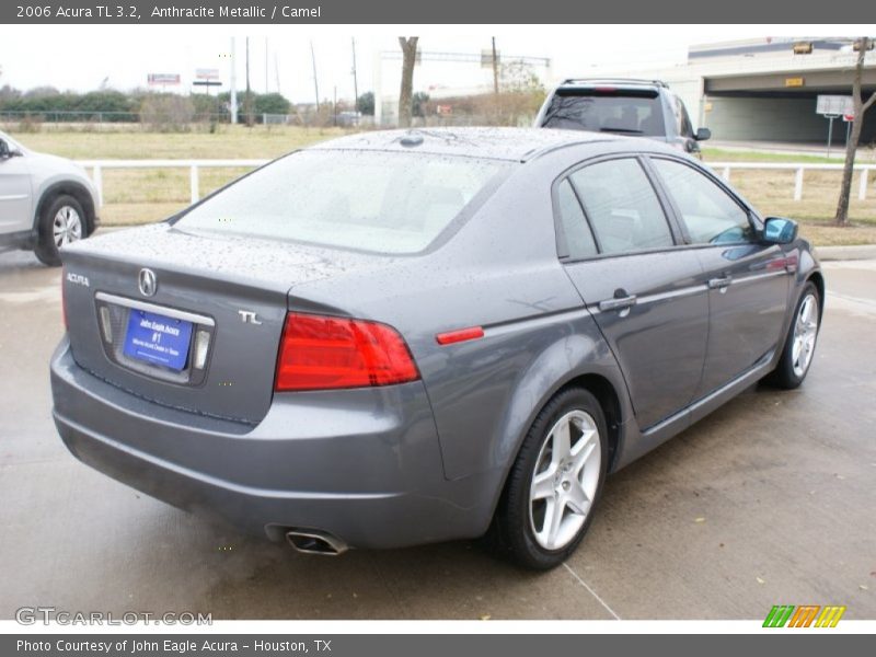Anthracite Metallic / Camel 2006 Acura TL 3.2