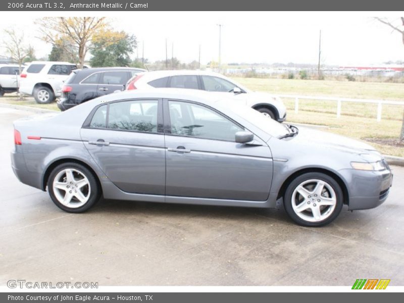 Anthracite Metallic / Camel 2006 Acura TL 3.2