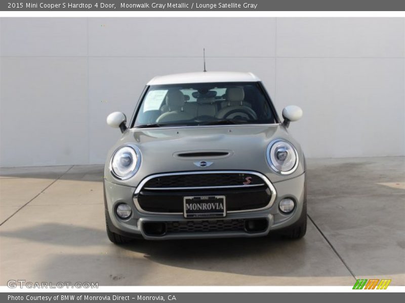 Moonwalk Gray Metallic / Lounge Satellite Gray 2015 Mini Cooper S Hardtop 4 Door