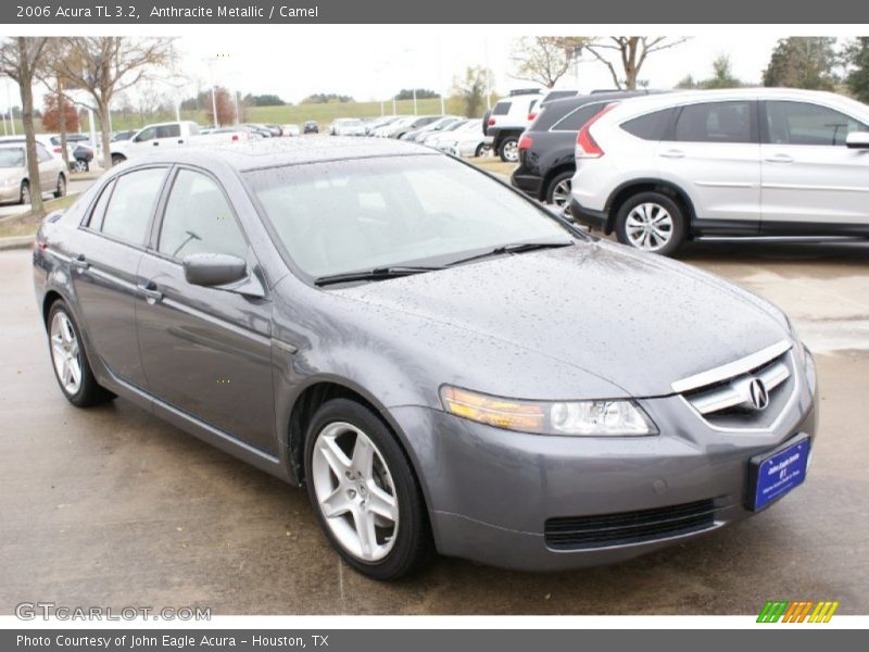 Anthracite Metallic / Camel 2006 Acura TL 3.2
