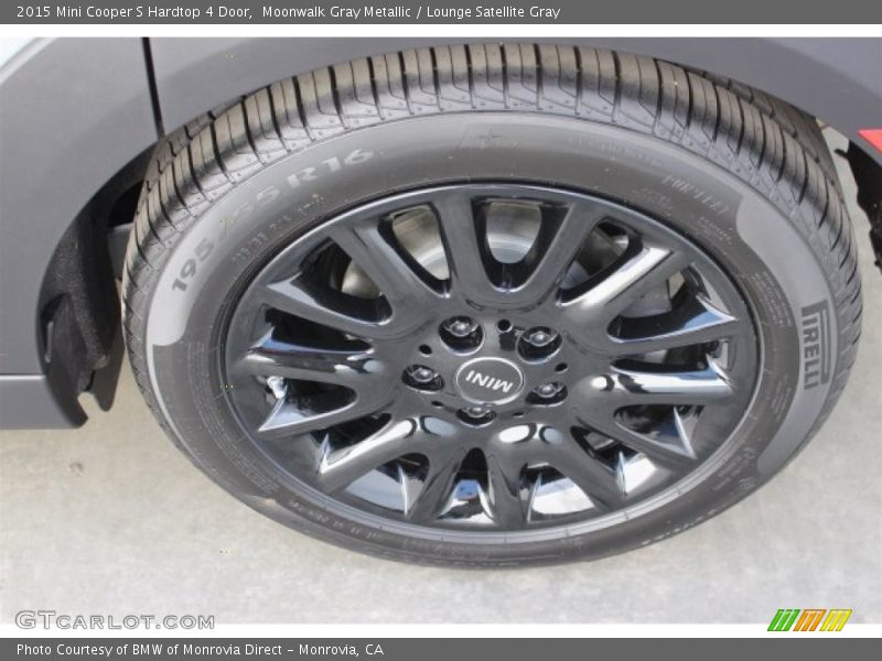 Moonwalk Gray Metallic / Lounge Satellite Gray 2015 Mini Cooper S Hardtop 4 Door