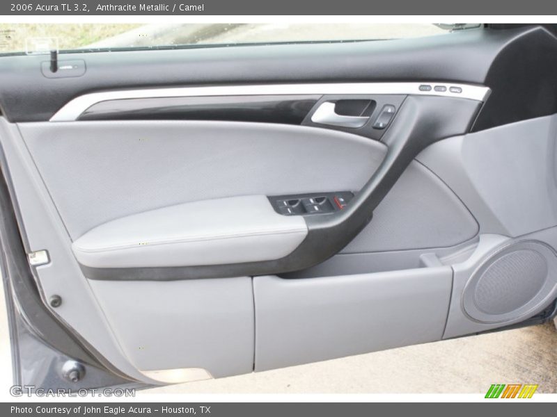 Anthracite Metallic / Camel 2006 Acura TL 3.2