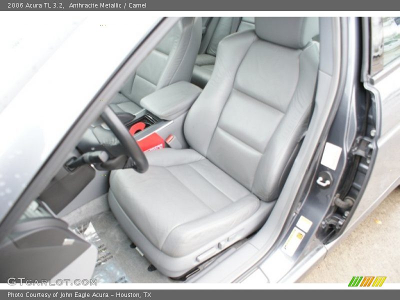 Anthracite Metallic / Camel 2006 Acura TL 3.2