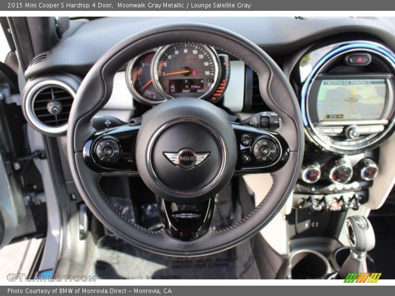Moonwalk Gray Metallic / Lounge Satellite Gray 2015 Mini Cooper S Hardtop 4 Door