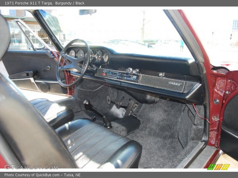  1971 911 T Targa Black Interior