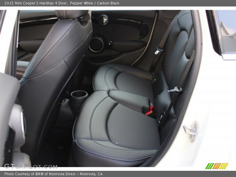 Pepper White / Carbon Black 2015 Mini Cooper S Hardtop 4 Door